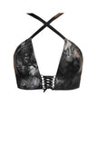 Cupido Latex Triangle Bra Elissa Poppy