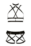 Serguei Lingerie Harness Set Impudique