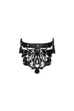 Lucy Lasercut Leather Collar VoyeurX