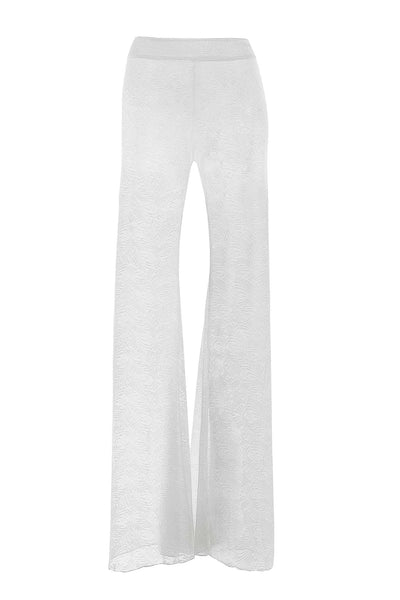 White Sheer Lucid Pant Demery Jayne