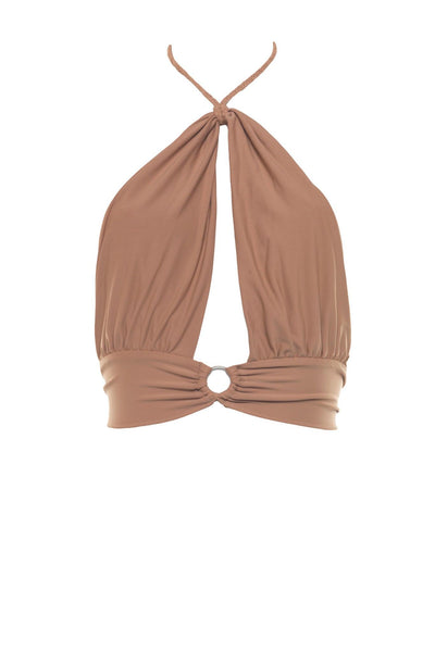 Rose Quartz Hanelli Halter Top Demery Jayne