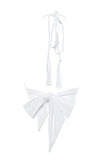 White Hanelli Halter Top Demery Jayne