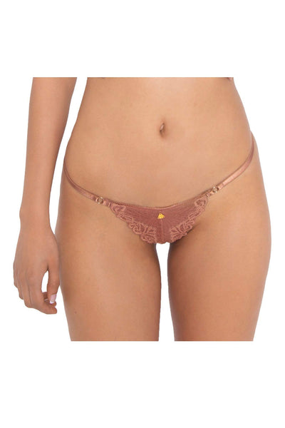 Rose Quartz Genevieve G-String Demery Jayne