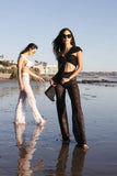 White Sheer Lucid Pant Demery Jayne