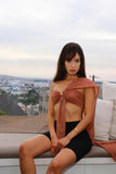 Rose Quartz Wren Wrap Demery Jayne