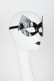 Ritsy Molded Black Leather Cat Mask Fräulein Kink