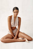 Geneva Ivory Lace Pearl Thong Set Bracli