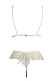 Honeymoon Pearl Thong Set Hot Couture