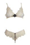Honeymoon Pearl Thong Set Hot Couture