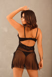 Ramona Sheer Babydoll Set Lingerie By Coco
