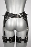 Lucy Leather Thigh Cuffs VoyeurX