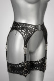 Lucy Leather Thigh Cuffs VoyeurX