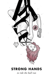 Bitcoin Art in Frame • Lissa x Strong Hands Wolfmumma