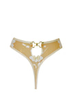 Maia White Latex Thong Elissa Poppy