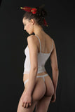 Dawisa White Classic Thong Hot Couture