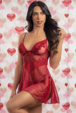 Ramona Sheer Babydoll Set Lingerie By Coco