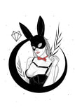 Darkest Vixen Framed Art • Margo Wolfmumma