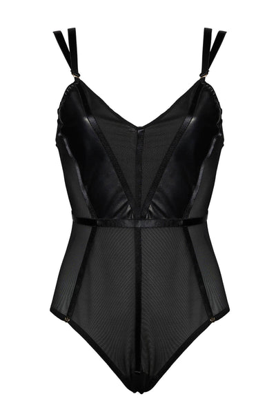 Mia Leather Bodysuit Something Wicked