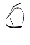 Olivia Leather Harness Bra Love Lorn Lingerie