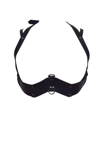 Ostara Under Bust Leather Bra Love Lorn Lingerie