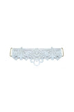 Rhea White Latex Choker Elissa Poppy