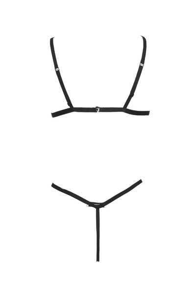 Mia Open Cup Lingerie Set Fishbelly