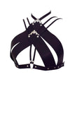 Song High Neck Leather Bra Love Lorn Lingerie