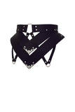 Song Leather Peplum Belt Love Lorn Lingerie