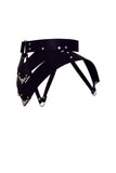 Song Leather Peplum Belt Love Lorn Lingerie