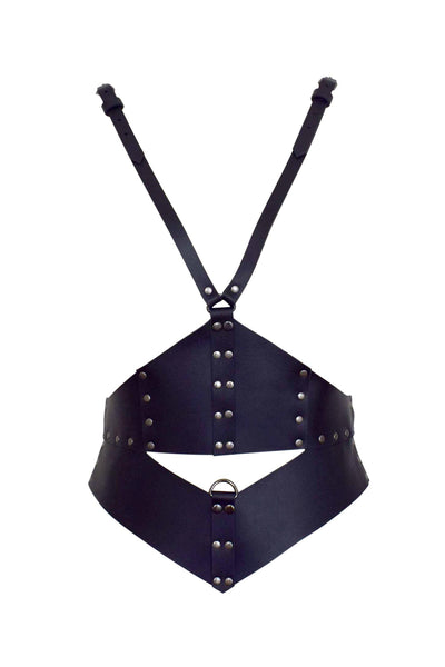 Stigma Leather Harness Waist Cincher Love Lorn Lingerie