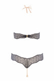 Sydney Double Pearls Red Lace Bodysuit Bracli