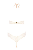 Sydney Double Pearls Red Lace Bodysuit Bracli