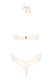 Sydney Single Pearls Ivory Lace Bodysuit Bracli