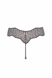 Sydney Double Strand Dark Pearl Thong Bracli