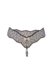 Sydney Double Strand Dark Pearl Thong Bracli