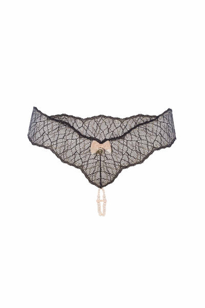 Sydney Double Strand Pearl Thong Bracli