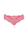 Sydney Italian Lace Pearl Thong Bracli