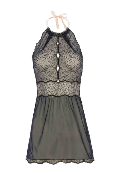 Sydney Pearl Necklace Slip Dress Bracli