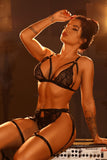 Trixie 3 Piece Lace Lingerie Set Lingerie By Coco