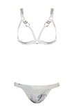 Tullia Selene Latex Lingerie Set Elissa Poppy