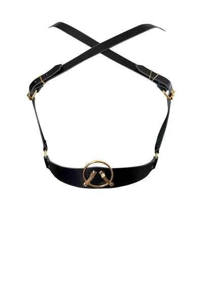 Vanya Convertible Leather Harness Love Lorn Lingerie