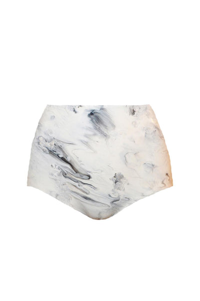 Serena Cheekless White Latex Knicker Elissa Poppy
