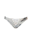 Pontia Cut Out White Latex Knicker Elissa Poppy