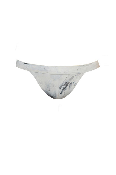 Selene Ouvert White Latex Knicker Elissa Poppy