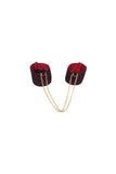 Embroidered Tulle Cuff Restraints Nevaeh Intimates