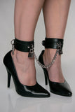Lock Leather Ankle Cuffs VoyeurX