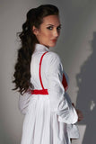 Red Annabelle Crotchless Lingerie Set Patrice Catanzaro
