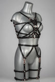 Seduction Rose Gold Lingerie Set VoyeurX