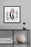 Darkest Vixen Framed Art • Becca Wolfmumma