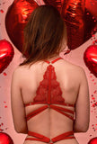 Bijou Red Lingerie Set Impudique